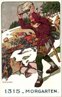 ** T1/T2 '1315 Morgarten' Der Schweizer Soldat Im Laufe Der Jahrhunderte / Switzerland, Military History S:... - Sin Clasificación