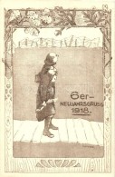 ** T2 1918 6er Neujahrsgruss Feldpostkarte / 6. Gyalogezred Rokkantjai, özvegyei és árvái... - Sin Clasificación
