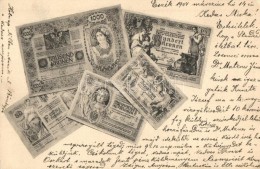 T3 Tausend Kronen, Hundert Kronen, Zwanzig Kronen, Fünfzig Kronen, Zehn Kronen / Austro-Hungarian Banknotes... - Non Classificati