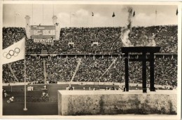 ** T2 1936 Berlin, Marathontor Auf Das Olympia-Feuer / Summer Olympics In Berlin, Olympic Fire - Zonder Classificatie