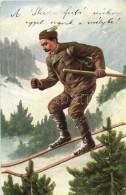 T2/T3 Ski Jumper, Winter Sport. Erika Nr. 2990.  (EK) - Non Classificati