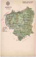 ** T2 Háromszék Vármegye Térképe; Kiadja Károlyi Gy. / Map Of... - Sin Clasificación