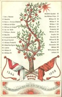 ** T2/T3 1533-1909 Oranje Boven, De Stamboom Van Het Huis Van Oranje-Nassau / Royal Family Tree Of The Netherlands,... - Zonder Classificatie