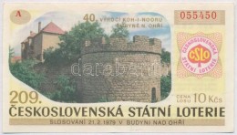 Csehszlovákia 1979.  '209. ÄŒeskoslovenská Státní Loterie (209. Csehszlovák... - Non Classificati