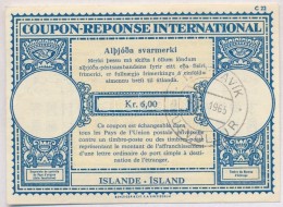 Izland 1965. 6Kr 'Nemzetközi Válaszdíjszelvény' T:I
Iceland 1965. 6 Kronur 'International... - Zonder Classificatie