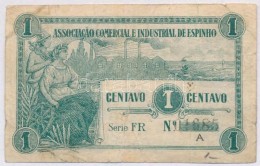 Portugália / Espinho ~1920. 1c Szükségpénz T:III-
Portugal / Espinho ~1920. 1 Centavo... - Zonder Classificatie