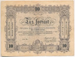 1848. 10Ft 'Kossuth Bankó' T:III Szép Papír
Adamo G111 - Non Classificati