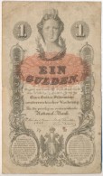 1858. 1G T:III,III- 
Austrian Empire 1858. 1 Gulden C:F,VG
Adamo G87 - Sin Clasificación