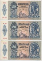 1941. 20P (3x) SorszámkövetÅ‘k T:I,I- Kis Fo.
Adamo P12 - Non Classificati