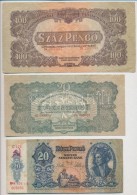 1941. 20P Hamis Sarló-kalapácsos Bélyegzéssel + 1944. 20P 'A Vöröshadsereg... - Non Classificati