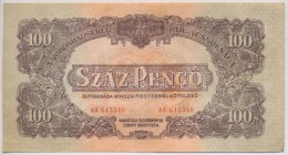 1944. 100P 'A Vöröshadsereg Parancsnoksága' 'AO' Sorozat T:II 
Adamo P47 - Non Classificati