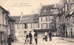 61-ARGENTAN- VIEUX MANOIR, PLACE DES VIEILLES-HALLES - Argentan