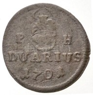 1701KB Duarius 'I. Lipót' Körmöcbánya (0,61g) T:2- 
Huszár 1499., Unger II.: 1105. - Non Classificati