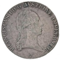 1821G Tallér Ag 'Ferenc' (27,98g) T:2- Fülnyom
Hungary 1821G Thaler Ag 'Franz' (27,98g) C:VF Earmark - Non Classificati