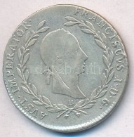 1830B 20kr Ag 'Ferenc' (6,5g) T:2-,3 - Non Classificati