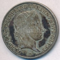 1841B 20Kr Ag 'V. Ferdinánd' T:2 - Non Classificati