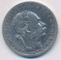 1892KB 1Ft Ag 'Ferenc József / Fiume Címer' T:2- 
Adamo M15 - Non Classificati