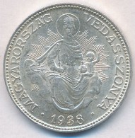 1938. 2P Ag 'Madonna' T:1,1-
Adamo P7 - Non Classificati