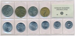 1985. 2f-20Ft (10xklf) érmés Forgalmi Sor Fóliatokban T:1 Adamo FO18 - Non Classificati
