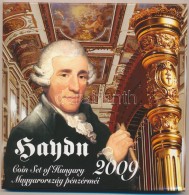 2009. 5Ft-200Ft 'Haydn' (6xklf) Forgalmi érme Sor + 'Joseph Haydn' Ag Emlékérem... - Non Classificati