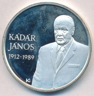 Kósa István (1953-) 1989. 'Kádár János' Ag Emlékérem... - Sin Clasificación