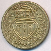 1982-1983. 'Rába ETO NB1 - Bajnok Csapat / GyÅ‘r 1271' Sárgaréz Emlékérem (26mm)... - Non Classificati