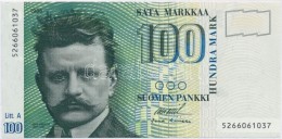 Finnország 1986. 100M T:I
Finland 1986. 100 Markkaa C:UNC
Krause 119 - Non Classificati