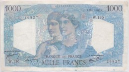 Franciaország 1945. 1000Fr T:restaurált
France 1945. 1000 Francs C:restored
Krause 130 - Sin Clasificación