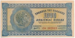 Görögország 1941. 1000D T:II
Greece 1941. 1000 Drachmai C:XF
Krause 117.a - Zonder Classificatie