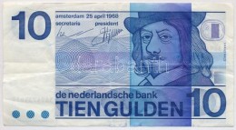 Hollandia 1968. 10G T:III
Netherlands 1968. 10 Gulden C:F
Krause 91b - Non Classificati