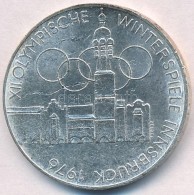 Ausztria 1976. 100Sch Ag 'Téli Olimpia Innsbruck' T:2 Karc, Kis Patina 
Austria 1976. 100 Schilling 'Winter... - Zonder Classificatie