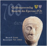 Belgium 2002. 1c-2E (8x) Forgalmi Sor + 'A Courtrai-i Csata 700. évfordulója'... - Non Classificati