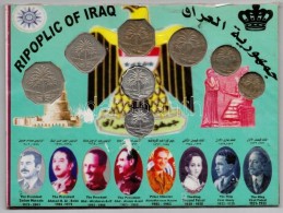 Irak 1969-1982. 5f-1D Forgalmi Sor Sérült, Karton Díszcsomagolásban T:1-,2
Iraq... - Zonder Classificatie