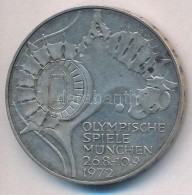 NSZK 1972J 10M Ag 'Müncheni Olimpia' T:2
FRG 1972J 10 Mark Ag 'Münich Olympics' C:XF - Non Classificati