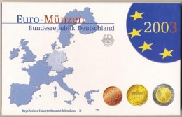 Németország 2003D 1c-2E (8x) Forgalmi Sor, Müncheni Verde, Lezárt MÅ±anyag Tokban... - Non Classificati