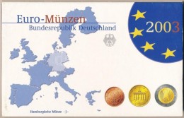 Németország 2003J 1c-2E (8x) Forgalmi Sor, Hamburgi Verde, Lezárt MÅ±anyag Tokban T:PP
Germany... - Non Classificati