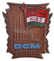 ~1960-1970. 'DCM építéséért - KISZ 1919-1957' Részben Zománcozott... - Sin Clasificación