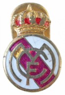 Spanyolország DN 'Real Madrid' Zománcozott Gomblyukjelvény (10x15mm) T:2 - Unclassified