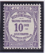 Algérie Taxe N° 16 Neuf * - Impuestos