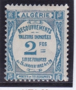 Algérie Taxe N° 20 Neuf * - Portomarken