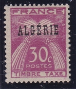 Algérie Taxe N° 34 Neuf * - Timbres-taxe