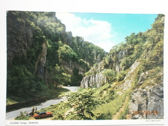 Postcard Cheddar Gorge Somerset My Ref B2783 - Cheddar