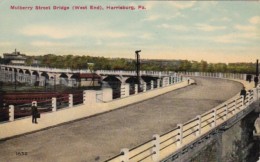 Pennsylvania Harrisburg Mulberry Street Bridge West End 1912 - Harrisburg