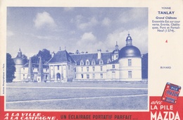 Buvard N°4 Mazda : Tanlay Grand Château - Piles