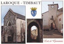 LAROQUE TIMBAUT                                    L'eglise             Multivues - Laroque Timbault