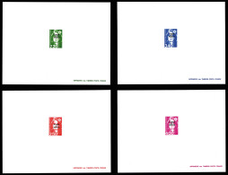 (*) Saint Pierre Et Miquelon: Briat, N°552/53 Et 555/56 En 4 épreuves De Luxe. TB      Qualité:... - Unused Stamps