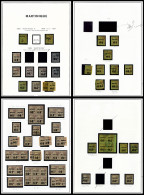 N Martinique: 1886/1924: Collection Composée De Bonnes Et Moyennes Valeurs Neuves Et... - Other & Unclassified