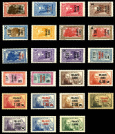 * Madagascar: N°242/64, Série De 1942. TB   Cote: 312 Euros   Qualité: * - Unused Stamps