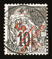 O Diego Suarez: N°11a, 5c Sur 10c Noir Sur Lilas: SURCHARGE RENVERSEE, SUPERBE (certificat)   Cote: 450 Euros  ... - Used Stamps