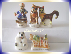 Balto  .. Lot De 5 Fèves...  Ref AFF : 60-1997...(pan 0020) - Cartoons